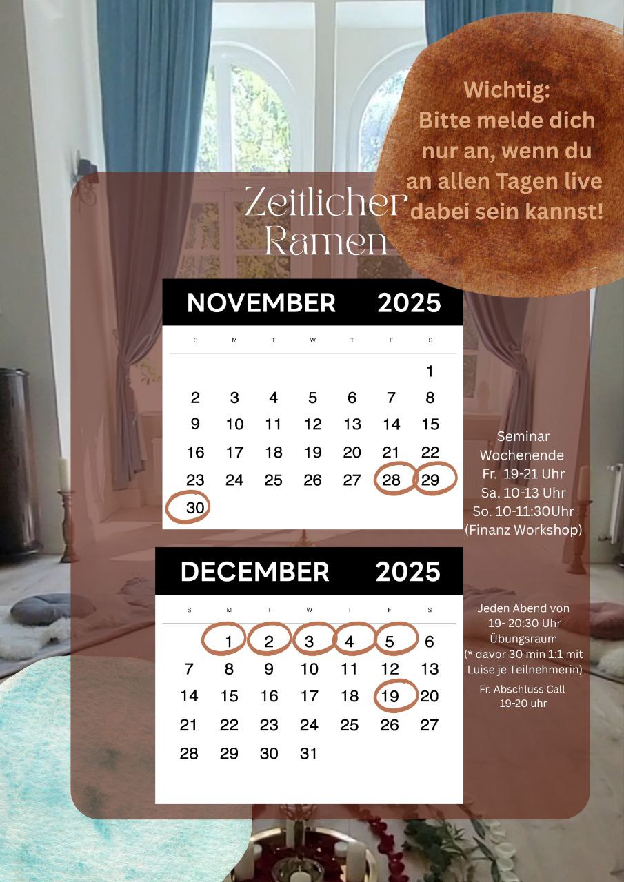 Die Kunst des Raumhalten mit Luise